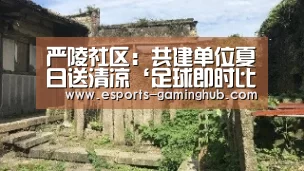 严陵社区:共建单位夏日送清凉‘足球即时比分’(图2) 爱游戏体育