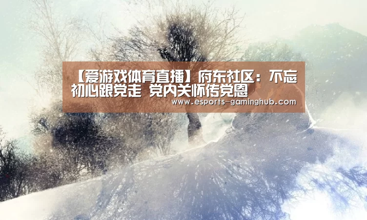 【爱游戏体育直播】府东社区:不忘初心跟党走 党内关怀传党恩(图1) 爱游戏下载